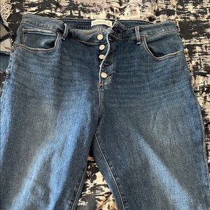 Abercrombie & Fitch High Rise Super Skinny Ankle